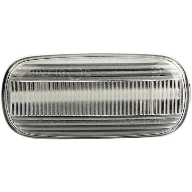 2Pcs Clear Lens Amber LED Side Marker Turn Signal Light for A4 S4 B6 B7 A6 C5 TT A8