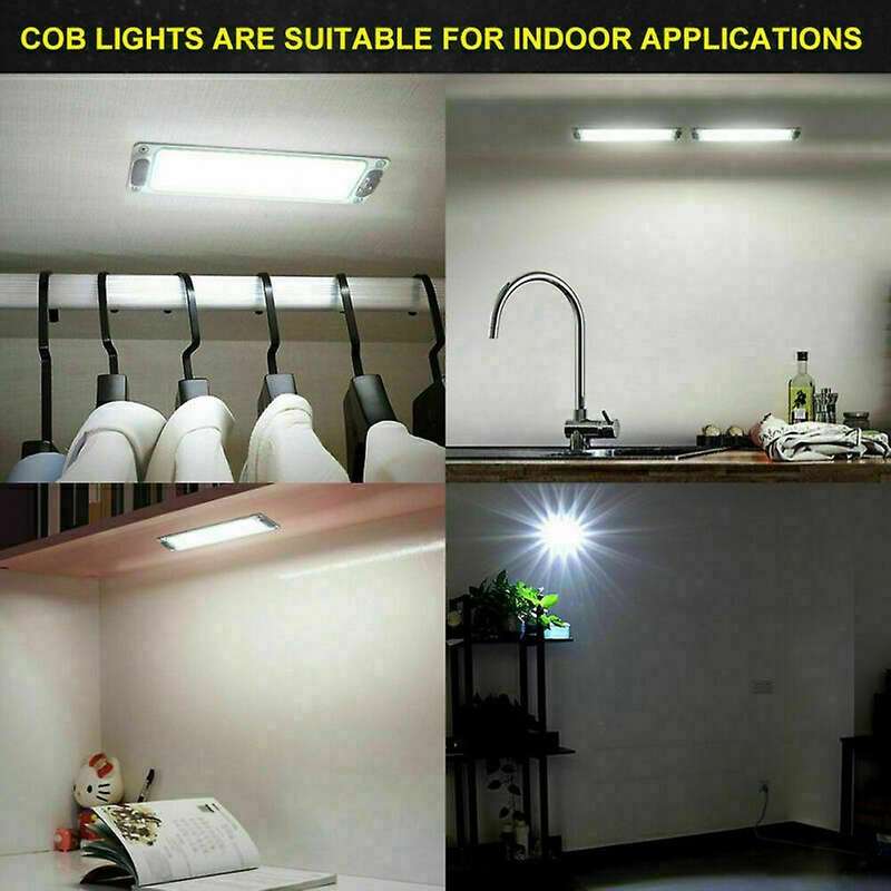 2Pcs Cob 108 Smd Led 12V 24V Panel Dome Lamp Auto Car Interior Reading Plate Light Roof Ceiling Inte