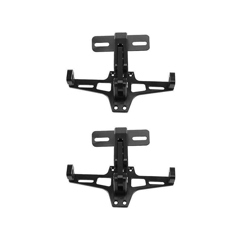 2pcs Cnc Frame Motorcycle License Bracket with Led Light Adjustable for Bws R25 R3 Mt03