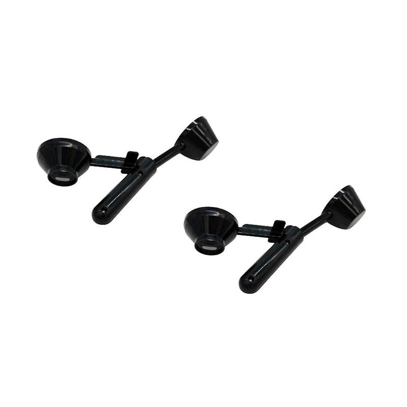 2pcs Coffee Scoop and Funnel for Single- Refillable Capsule 2 Tablespoon Portioned 2 In1 Coffee Sco