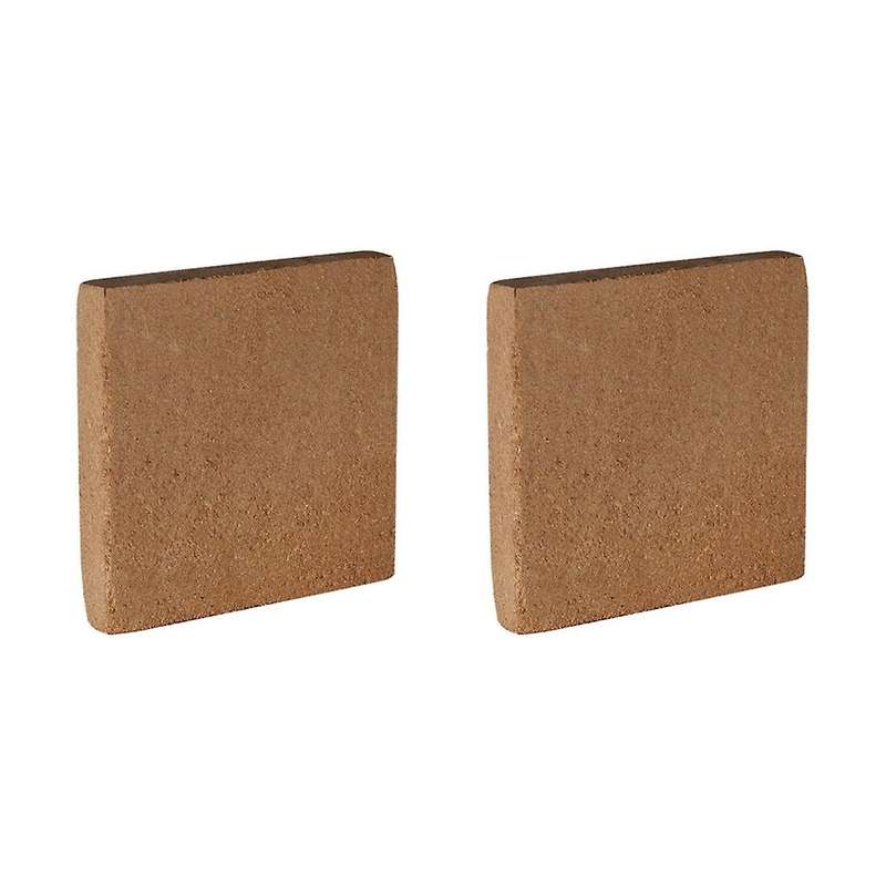 2Pcs Coir Pellet Soil Coconut Fiber Coir Pellet Nutrient Soil Plant Compressed Base Coir Pellet Soil