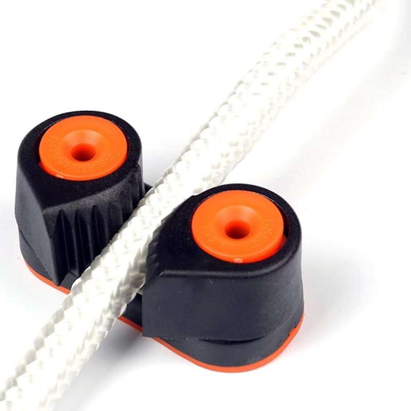 2Pcs Composite Row Ma Tic Ball Bearing Cam Cleat Marine Boat Fast Entry Rope Cam Cleat