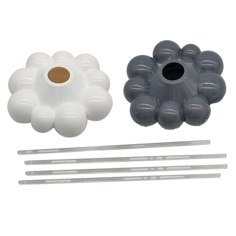 2PCS Courtyard Plants Garden Decorations Plant Watering Rain Cloud