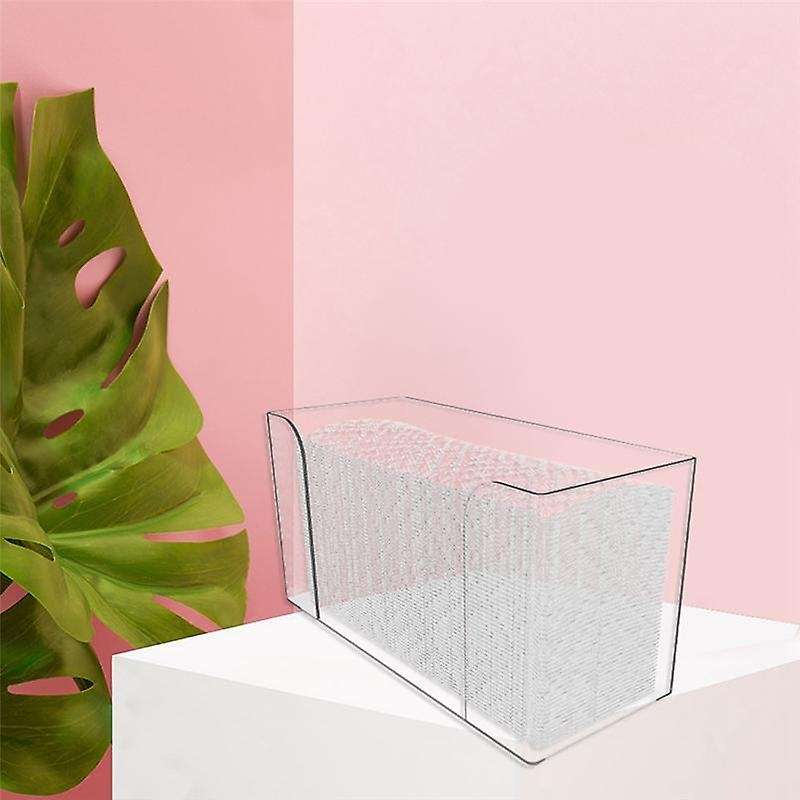 2pcs Countertop Paper Towel Dispenser Clear Guest Towel Napkin Holder