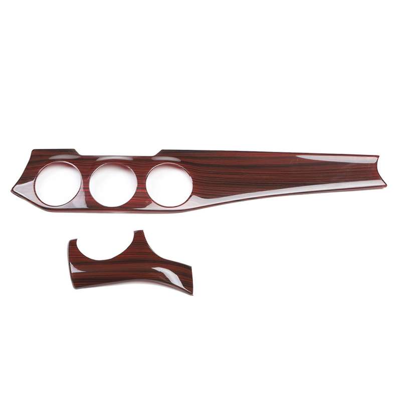 2Pcs Dashboard Air Condition Panel Trim Strip & Air Outlet Panel for W176 GLA X156 CLA C117 13-19 LH