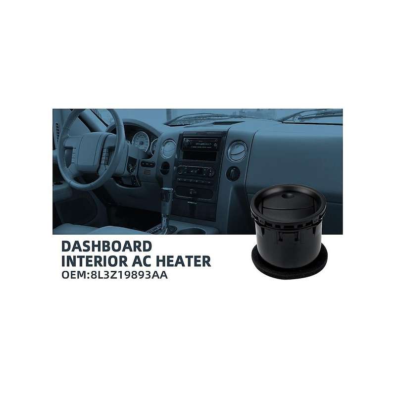 2pcs Dashboard Ac Heat Vent Duct Louvre 8l3z-19893- for Mark 2001-2008 Air Conditioner Outlet B