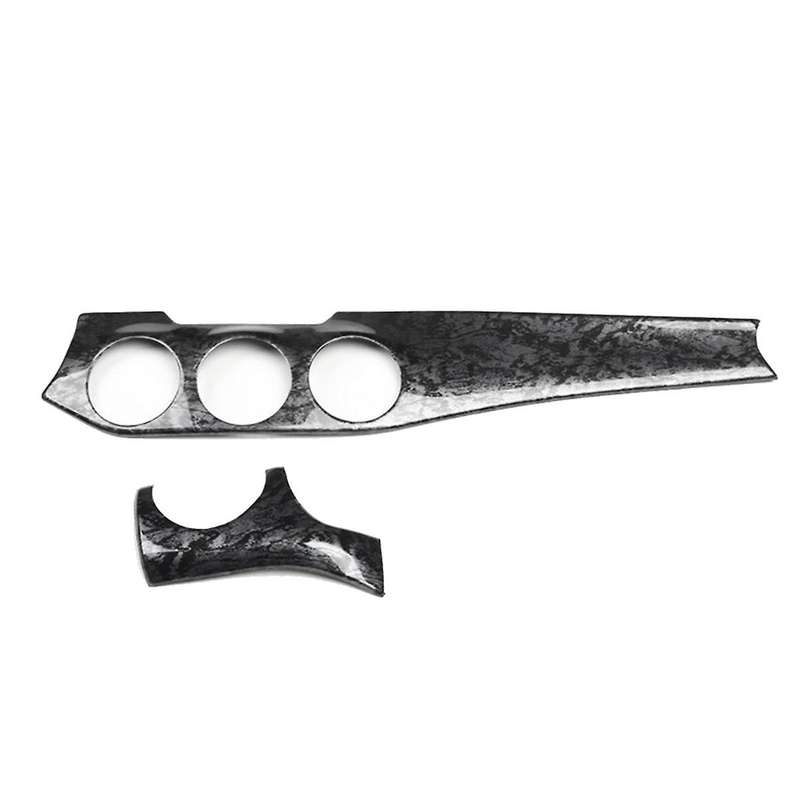 2Pcs Dashboard Center Console Air Condition Outlet Panel Trim Strip for W176 GLA X156 CLA C117 2013-
