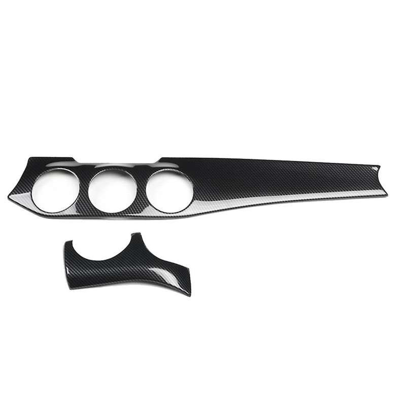 2Pcs Dashboard Center Console Air Condition Outlet Panel Trim Strip for W176 GLA X156 CLA C117 2013