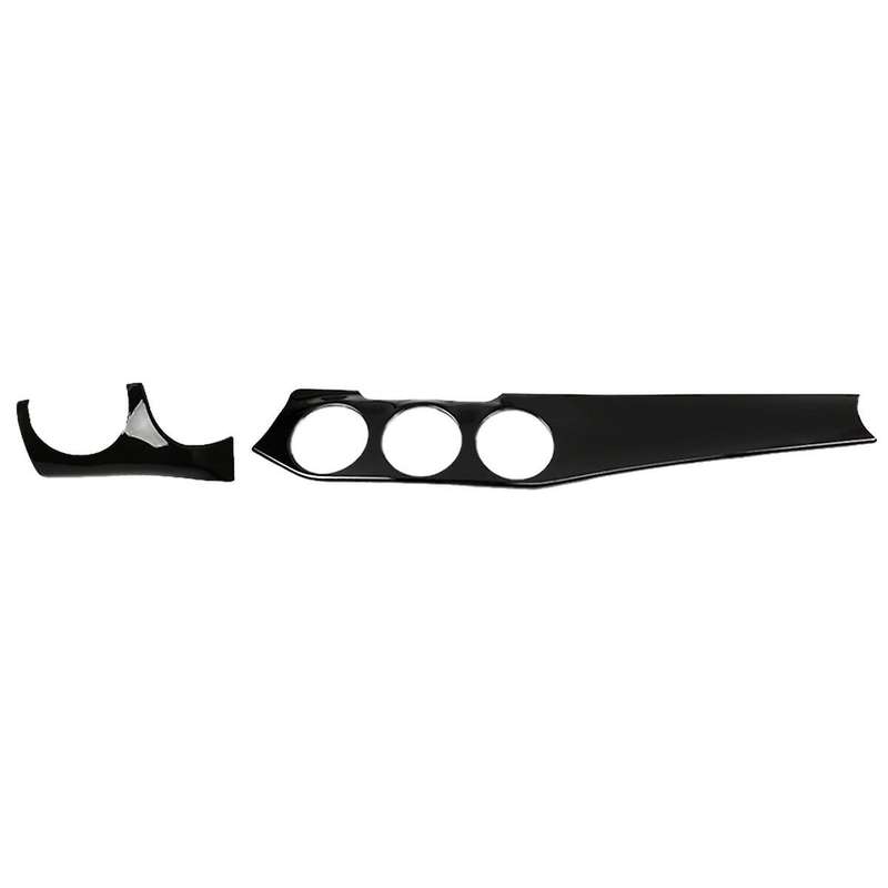 2Pcs Dashboard Center Console Air Condition Outlet Panel Trim Strip for W176 GLA X156 CLA C117 2013