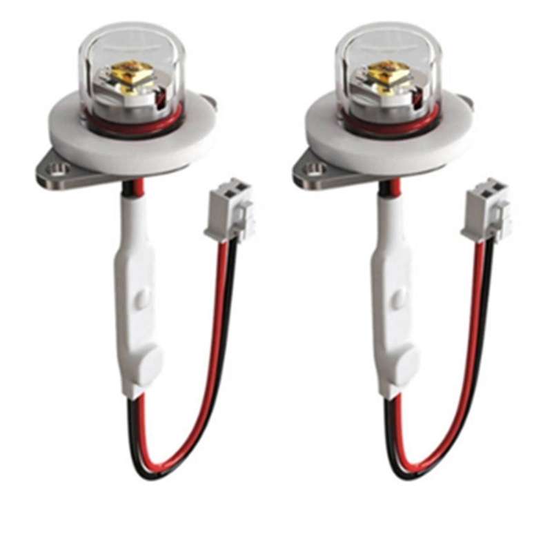 2Pcs DC12-24V UVC 270-280NM Ultraviolet Water Purifier Disinfection Pet Water Dispenser LED Disinfec