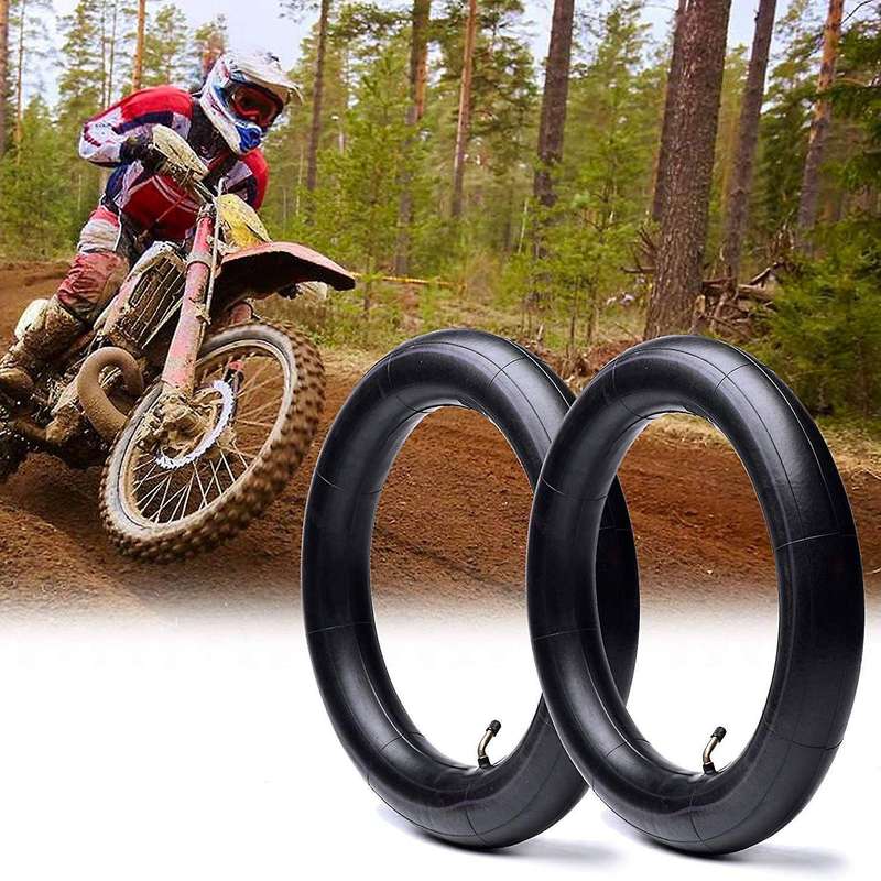 2Pcs Dirt Bike Motorcycle 3.00/3.50-12 Replacement Inner Tubes for 90/110/125Cc