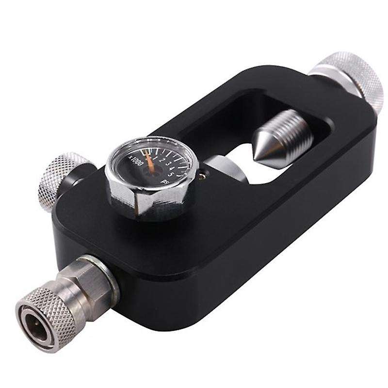 2Pcs Diving Scuba Filling Adapters Inflatable Valve Gas Cylinder Converter Diving G5/8 8MM Female He