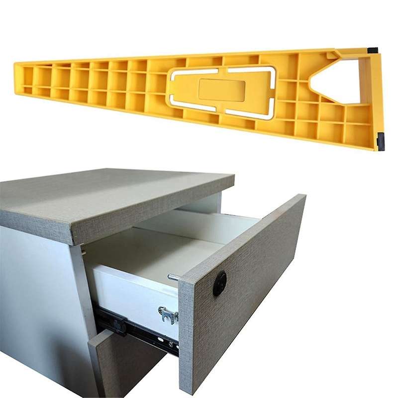 2pcs Drawer Installation Accessories Drawer Guide Rail Installation Locator Rail Fixer Woodworking