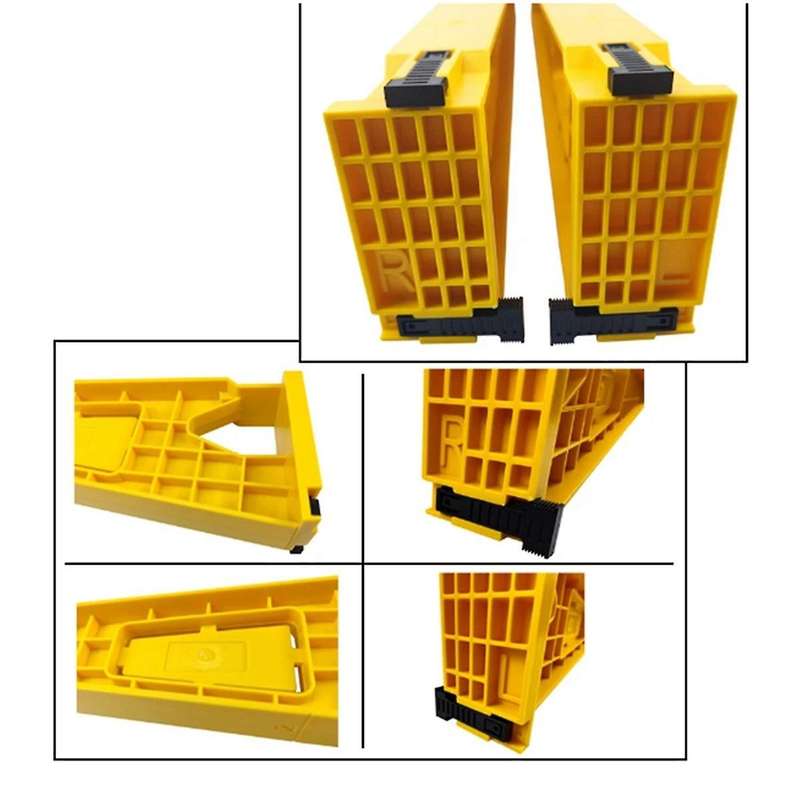 2pcs Drawer Installation Accessories Drawer Guide Rail Installation Locator Rail Fixer Woodworking