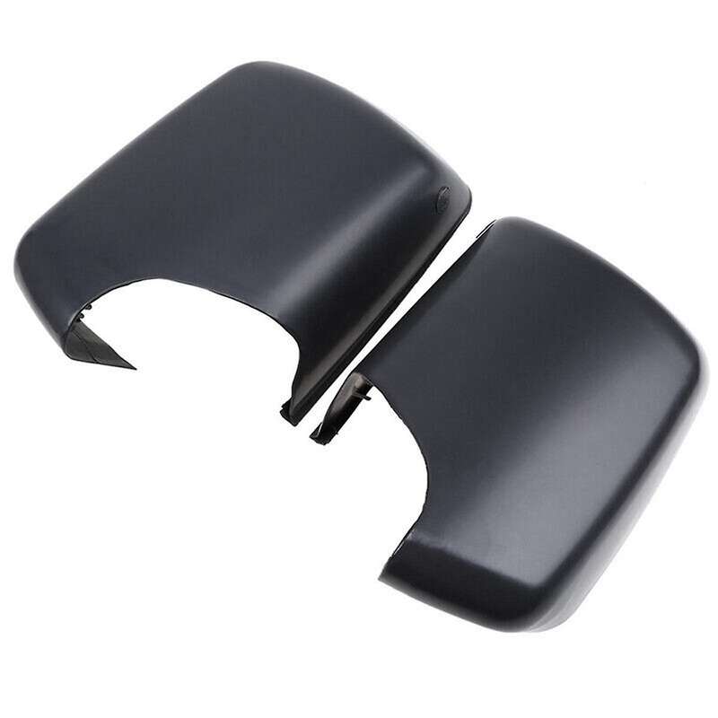 2pcs Door Wing Mirror Cover Trim Left & Right for X5 E53 3.0d/3.0i/4.4i/4.6is/4.8is 2000-2006 Access