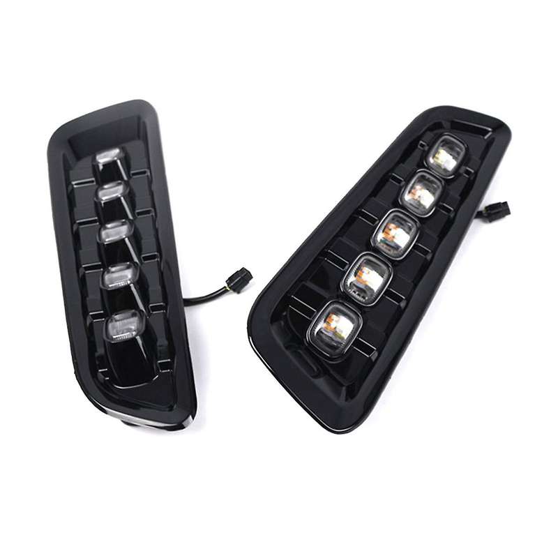 2Pcs DRL LED Daytime Running Lights for 2017 2018 2019 2020