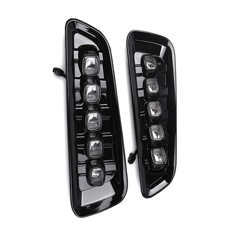 2Pcs DRL LED Daytime Running Lights for 2017 2018 2019 2020