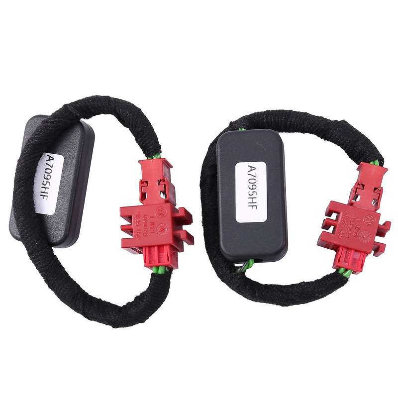 2PCS Dynamic LED Indicator Flasher Adapters Module LED Taillight Add-on Module Cable Wire for- A7 4G