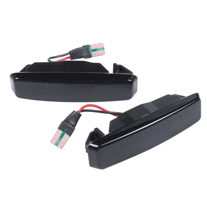 2Pcs Dynamic Led Marker Light Car Side Yellow Flowing Sequential Turn Signal Light for E39 Car Tunin