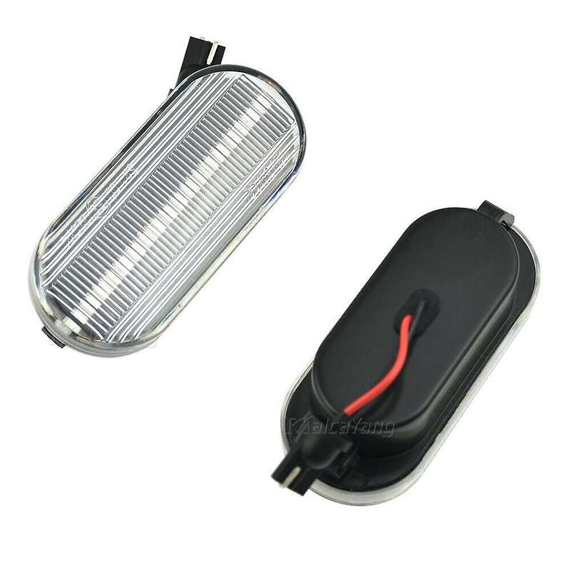 2Pcs Dynamic Led Side Marker Turn Signal Light Sequential Blinker Light for C-Max Fiesta Focus Galax