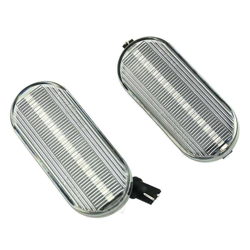 2Pcs Dynamic Led Side Marker Turn Signal Light Sequential Blinker Light for C-Max Fiesta Focus Galax