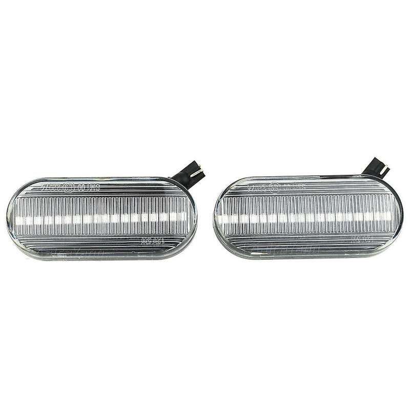 2Pcs Dynamic Led Side Marker Turn Signal Light Sequential Blinker Light for C-Max Fiesta Focus Galax