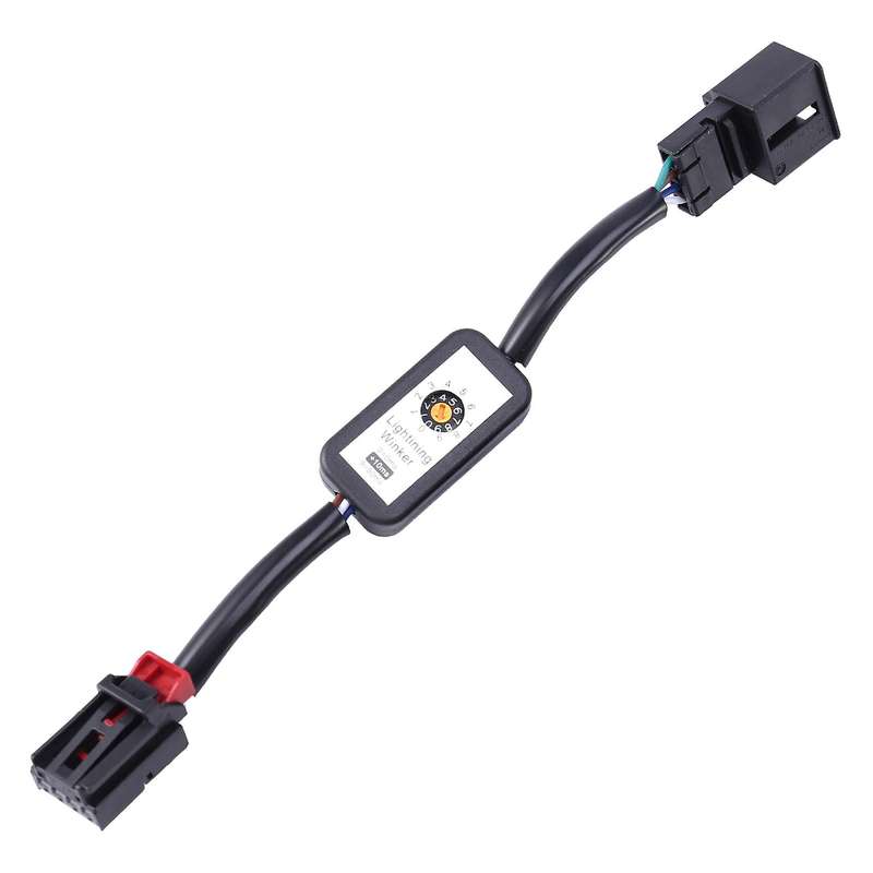 2Pcs Dynamic Turn Signal Indicator LED Taillight -on Module Cable Wire for Golf 7 Tail Light