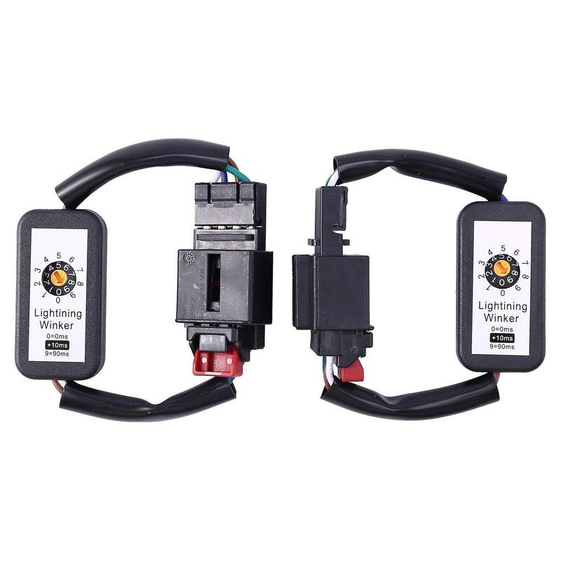 2Pcs Dynamic Turn Signal Indicator LED Taillight -on Module Cable Wire for Golf 7 Tail Light