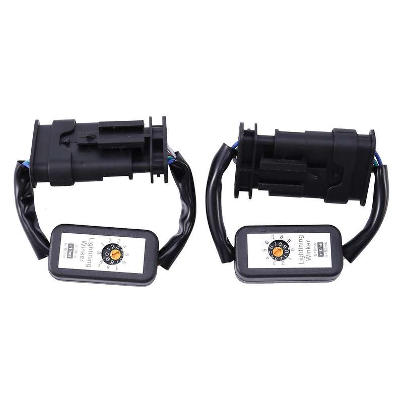 2Pcs DynamicTurn Signal Indicator LED Taillight Add-On Module Cable Wire for  F30 3S F80 M3 Tail Lig