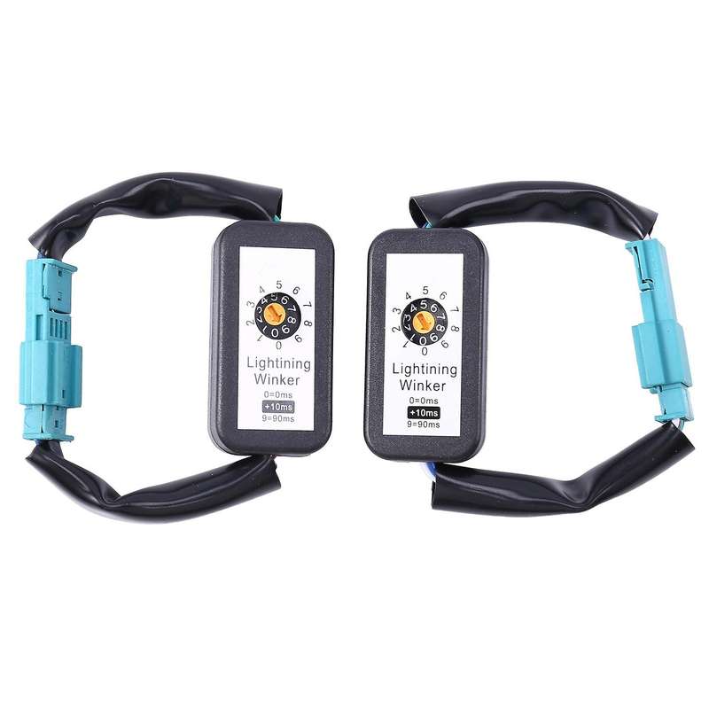 2Pcs DynamicTurn Signal Indicator LED Taillight Add-On Module Cable Wire for  F10 F18 G30 G38 Tail L