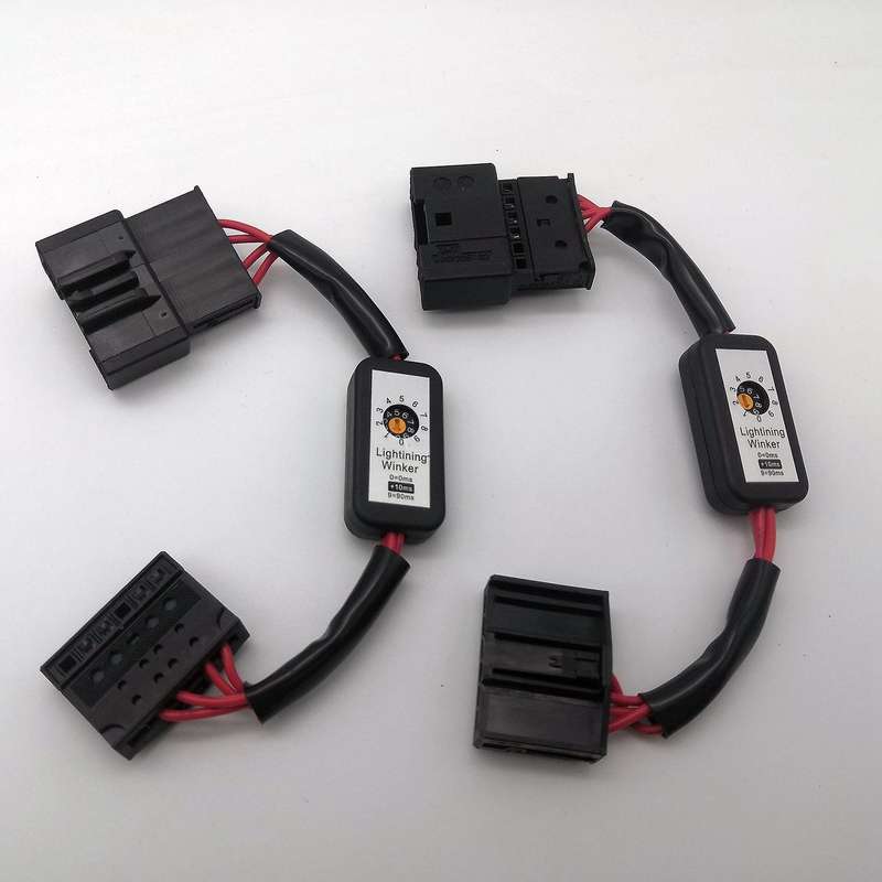 2Pcs DynamicTurn Signal Indicator LED Taillight Add-on Module Cable Wire for - X3 X3M 2016-2020 Tail