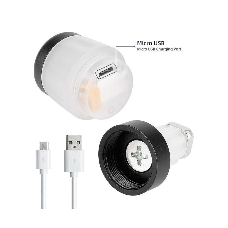 2pcs Electric Scooter Handlebar Lights Led Warning Light Handlebar End Plugs Waterproof Turn Signal