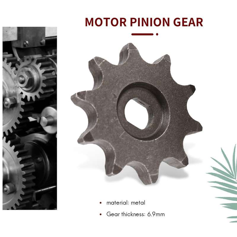 2Pcs Electric Scooter 10T 428 Sprocket for Chain Motor Pinion MY1020 DC Motor