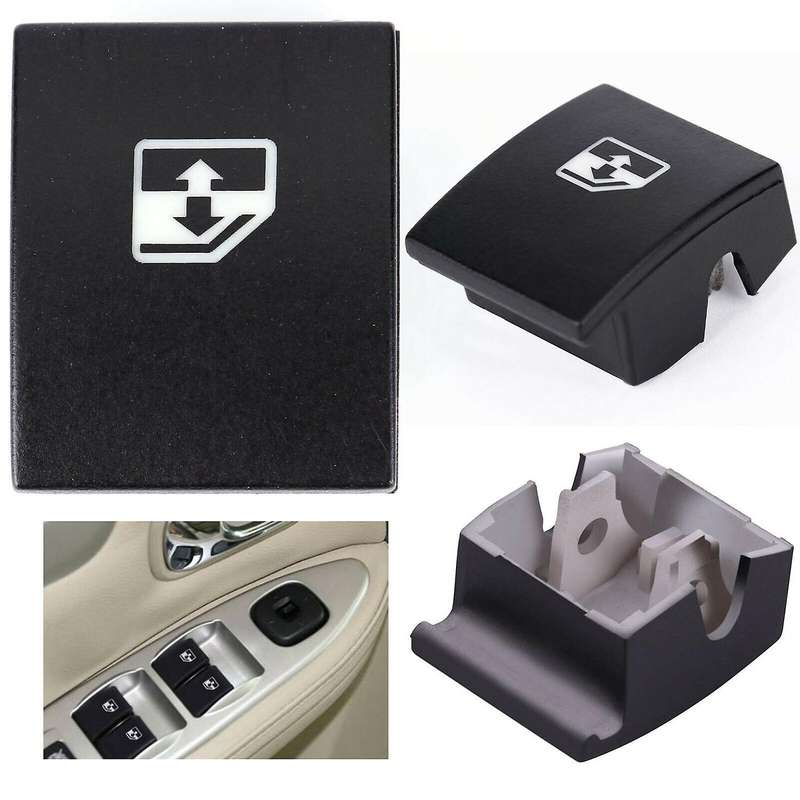 2Pcs Electric Window Switch Button Cover 13228881 for VAUXHALL OPEL ASTRA MK5 H 04-10 ZAFIRA B 05-1