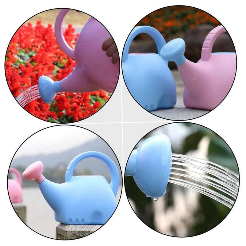 2Pcs Elephant Watering Pot Spraying Bottle for Plants Kid Toys Hand Watering Can Watering Can Animal