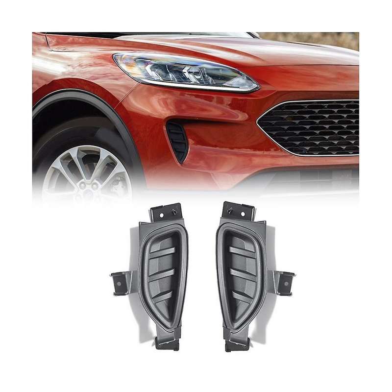 2pcs Fog Lamp Cover Front Bumper Grille for Escape 2021 2022