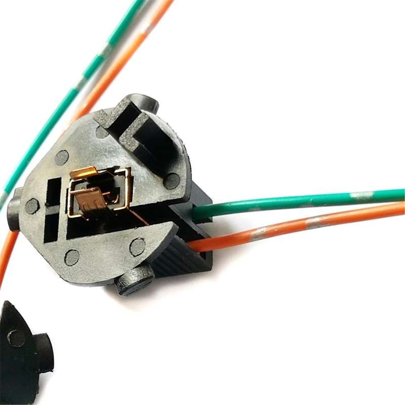 2Pcs Fog Lamp Halogen Lamp Holder Low Beam Head Light Base for K7 H1
