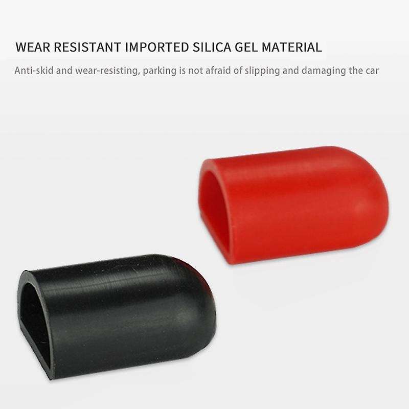 2pcs Foot Support Cover Silicone Sleeve for Es2 Es4 Millet M365 / M365 Pro Electric Scooter,black
