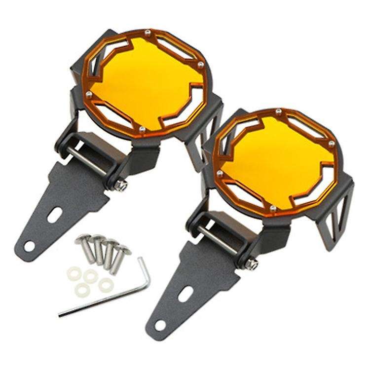 2Pcs for - R1200GS F800GS R1250GS F850GS F750GS ADV Motorcycle Flippable Fog Light Protector Guard L