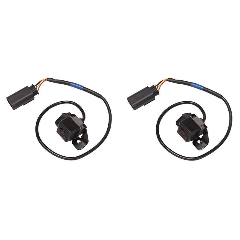 2PCS for / Ix35 2009-2013 Car Rear View Camera Reverse Camera Backup Parking Assist Camera 95790-2S