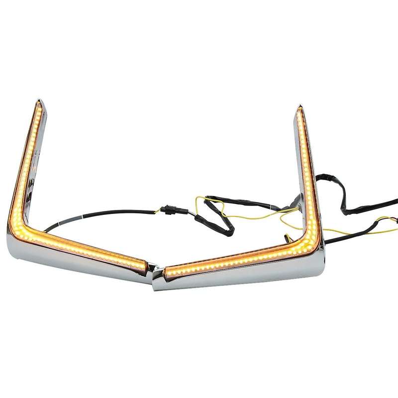 2Pcs for 16-17 XV Modified LED Daytime Running Lights, Front Bumper Lights