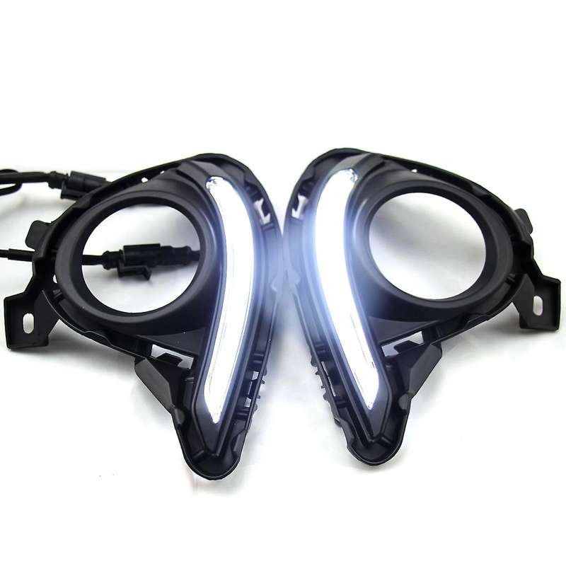 2Pcs for 2 LED Daytime Running Light 2 Modified Daytime Running Light Fog Light