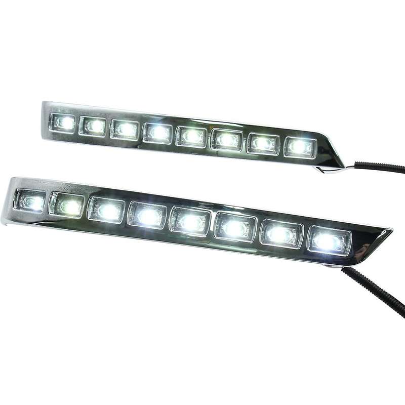2Pcs for 2012-2013 Land Cruiser FJ200 LC200 Daytime Running Light Fog Light
