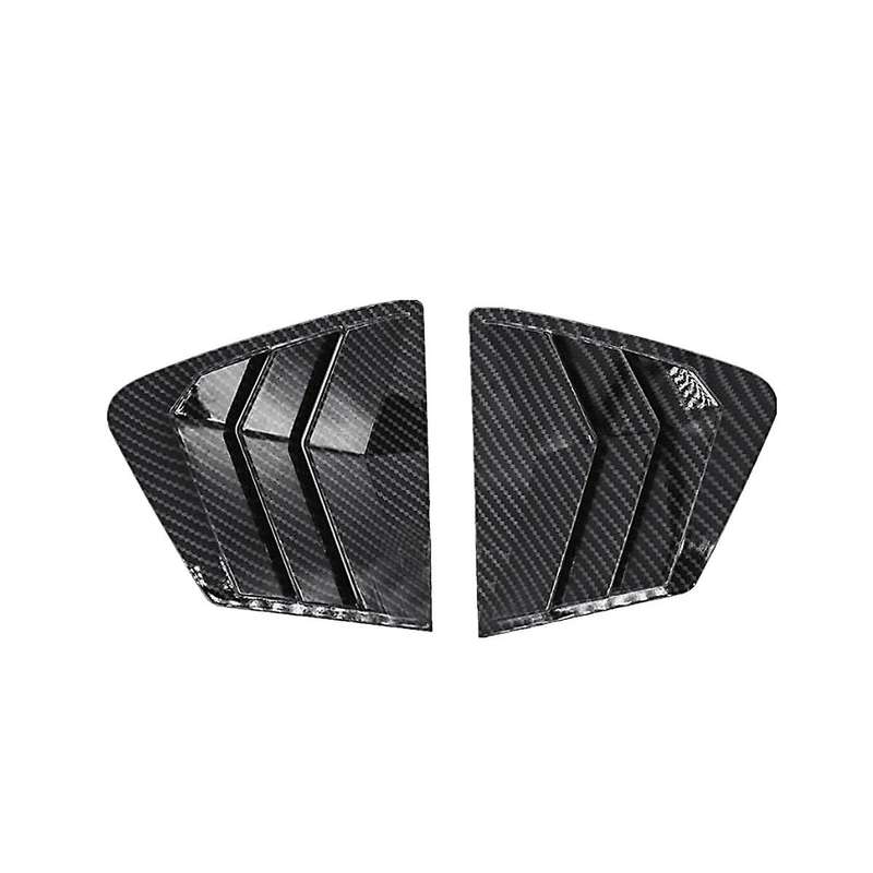 2pcs for 2012-2015 Car Side Quarter Window Vent Louver Shutter Cover Trim
