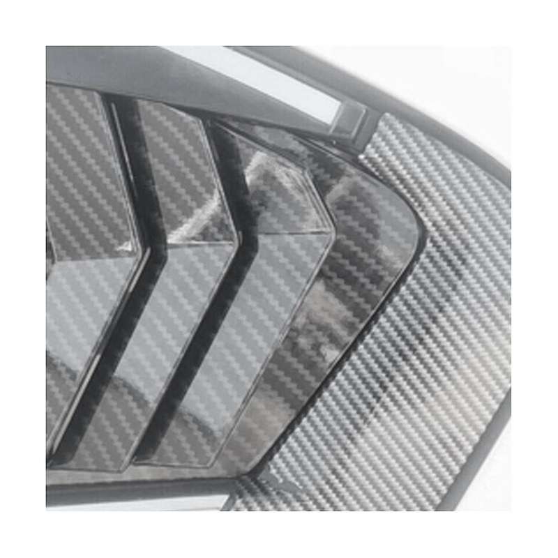 2pcs for 2012-2015 Car Side Quarter Window Vent Louver Shutter Cover Trim