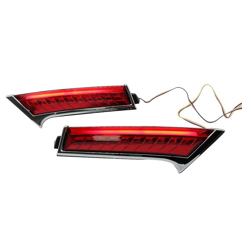 2Pcs for 2014-2019 or Rogue 3 Function Rear Bumper Light