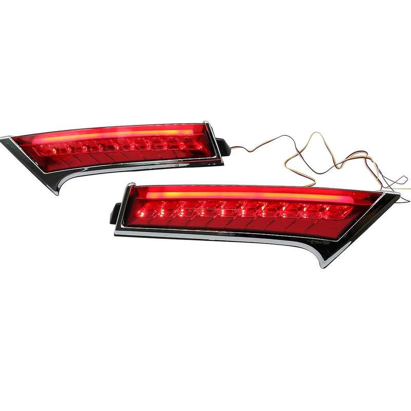 2Pcs for 2014-2019 or Rogue 3 Function Rear Bumper Light