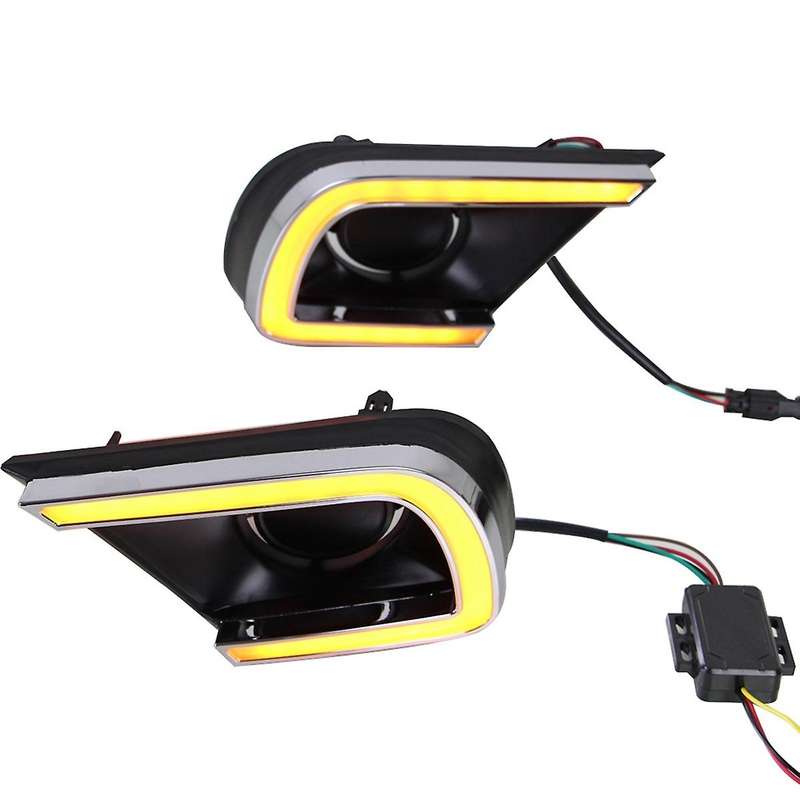 2Pcs for 2013-2015 with Two-Way Function Daytime Running Lights