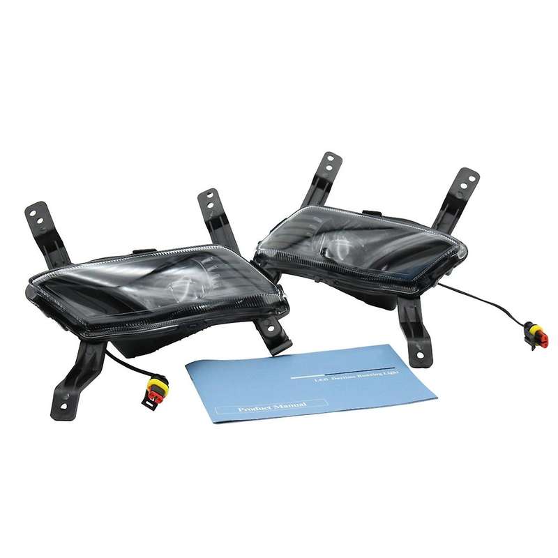 2Pcs for 2019 IX45 New Shengda LED Car Lights Modified Daytime Running Lights
