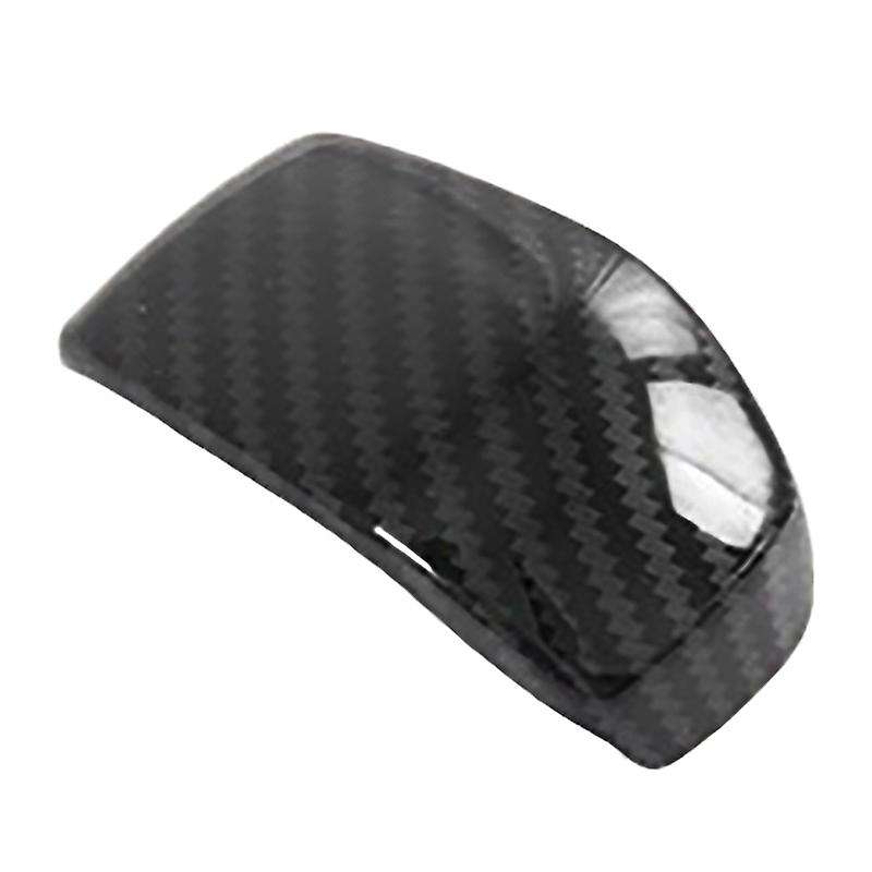 2Pcs for 2019 2020 ABS Carbon Fiber Interior Gear Shift Head Decorative Cover Trim Accessories